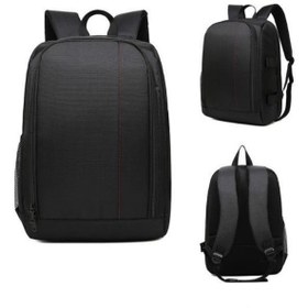 تصویر کوله‌پشتی دوربین با طراحی خاص، مشکی برند jolly Solid Camera Case Backpack Black