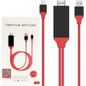 تصویر کابل (IPhone to HDMI 2m (MHL 