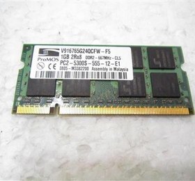 تصویر رم ProMos DDR2 1GB 667MHz لپ تاپی 