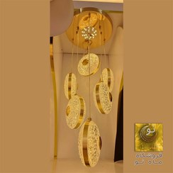 تصویر لوستر مدرن سقفی ۶ شعله 