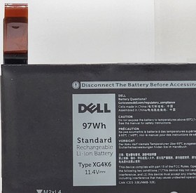 تصویر باتری دل اوریجینال لپ تاپ اچ پی Dell Precision 5570 XG4K6 