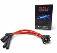 تصویر وایر تقویتی شاهین برند دنسو دو سر برنج با کابل 8mm تمام سیلیکون 32 رشته مس 