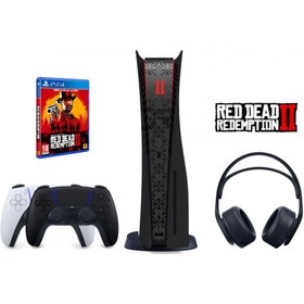 تصویر پلی استیشن 5 باندل سفارشی - Playstation 5 customized Bundle Red Dead Redemption 