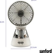 تصویر پنکه رومیزی SF6663MFN سانفورد شارژی 