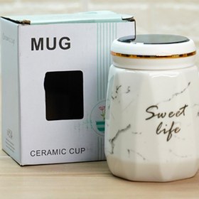 تصویر ماگ درب آینه ای 