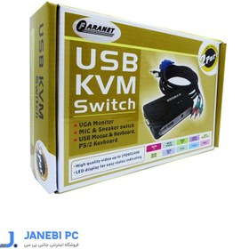 تصویر سوییچ 2 پورت KVM USB فرانت مدل FN-K2US Faranet FN-K2US 2-Port USV KVM Switch