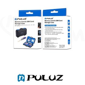 تصویر کیف رم - نگهدارنده مموری کارت پلوز - PULUZ PULUZ 27 in 1 Memory Card Case for 4CF + 8SD + 9TF + 1Card PIN + 1Standard SIM + 2Micro-SIM + 2Nano-SIM