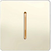 تصویر کلید و پریز آسیا الکتریک مدل کریستال صدفی 