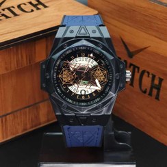 تصویر ساعت مچی مردانه هابلوت ژنو کهکشانی Hublot Geneve Big Bang 582888 