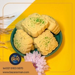 تصویر کلمپه نخودی پسته ای 