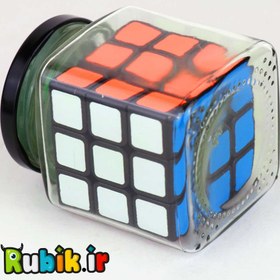 تصویر روبیک 3*3 شیشه مربایی Cube in a Jar 