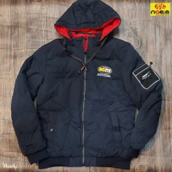 تصویر کاپشن مردانه دورو خارجی سایز بزرگ 3xlتا6xl مارک dj جنس معموری خارجی کد 924091 