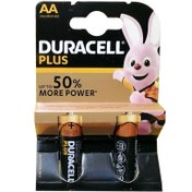 تصویر باتری قلمی دوراسل مدل Plus Power Duralock بسته 2 عددی ا Duracell Plus Power Duralock AA Battery Pack Of 2 Duracell Plus Power Duralock AA Battery Pack Of 2