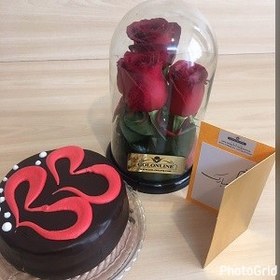 تصویر کیک خامه ای 