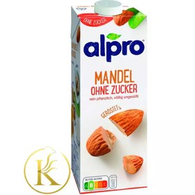 تصویر شیر بادام بدون قند آلپرو (1 لیتر) Alpro 