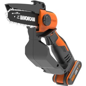 تصویر اره زنجیری شارژی ورکس 20 ولت 780 دور در دقیقه Worx WG324E.9 Worx WG324E.9 Chainsaw 20V