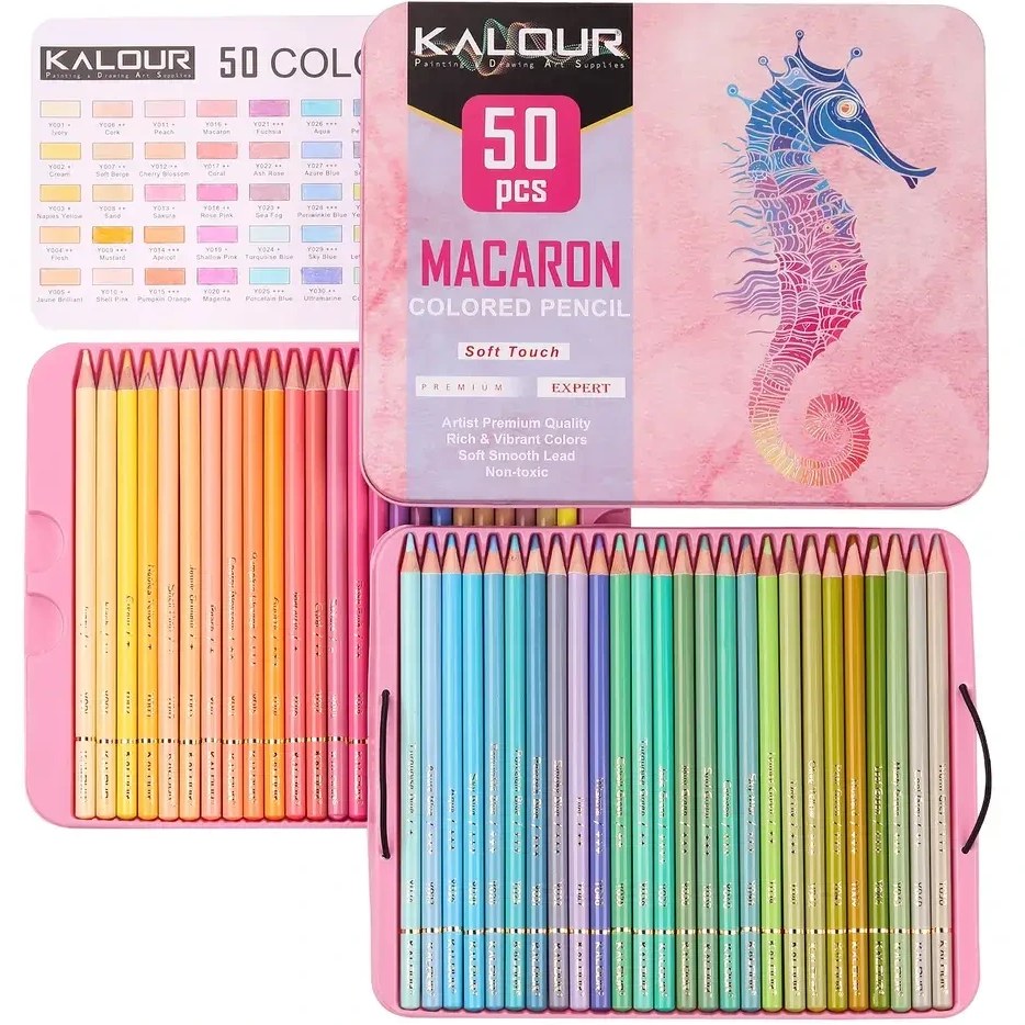  KALOUR Pro Colored Pencils,Set of 520 Colors,Artists