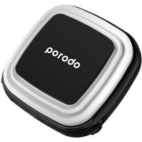 تصویر پاور بانک 10000 میلی آمپر و چراغ کمپ پرودو Porodo power bank and camp light 