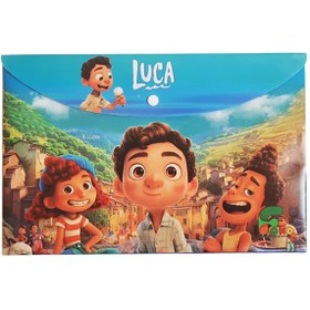 تصویر پوشه دکمه دار فانتزي A4 