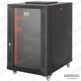 تصویر رک ایستاده 17 یونیت عمق 60 HPA اچ پی آسیا Wall Rack HPAsia 17Unit Depth60