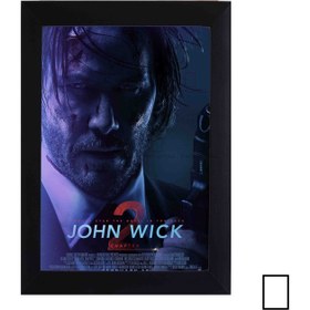 تصویر تابلو جان ویک john wick با بازی کیانو ریوز Keanu Reeves مدل N-221685 