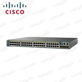 تصویر سوئیچ سیسکو مدل WS-C2960S-48LPS-L استوک Cisco WS-C2960S-48LPS-L 48Port Switch Stock