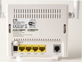 تصویر مودم روتر بی سیم چهار پورت VDSL زد تی ای مدل ZXHN H168N ا ZTE ZXHN H168N 4port Wireless VDSL Router ZTE ZXHN H168N 4port Wireless VDSL Router