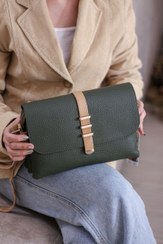 تصویر کیف دوشی زنانه چرم مدل 1350 