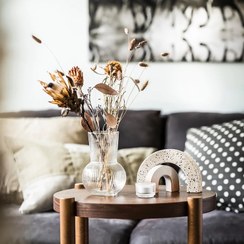 تصویر گلدان شیشه ای ایکیا 