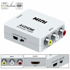 تصویر مبدل AV به HDMI دی تک DTECH