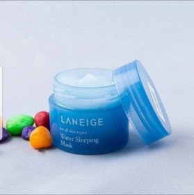 تصویر ماسک خواب لانیژ مدل آبی WATER SLEEPING MASK.EX