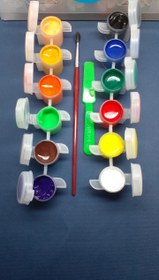 تصویر گواش 12 رنگ آریا/سایز کوچک 