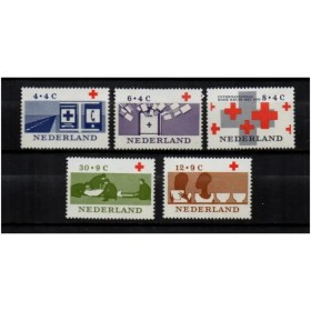 تصویر تمبر صلیب سرخ هلند 