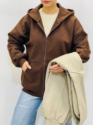 تصویر سویشرت قواره دار زنانه 