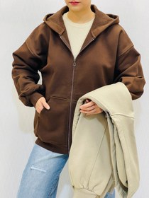 تصویر سویشرت قواره دار زنانه 