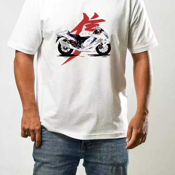 خرید و قیمت تیشرت طرح‌موتور سیکلت Motorcycle Tshirt Hayabusa Q31 | ترب