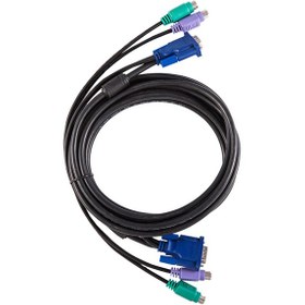 تصویر کابل کی وی ام سوئیچ دی لینک مدل سی بی 3 ا DKVM-CB3 3 in 3 PS2 3M KVM Cable DKVM-CB3 3 in 3 PS2 3M KVM Cable