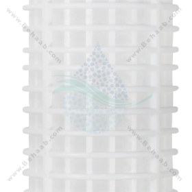 تصویر فیلتر توری پلاستیکی 20 اینچ جامبو 50 میکرون سوفیلتر 20 inch Jumbo Plastic 50 Micron Washable Net Filter Cartridge