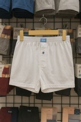 تصویر شورت مردانه پادار جیبر (Jiber) ترکیه کد : 127 رنگ سفید 