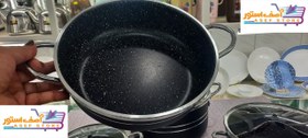 تصویر سرویس قابلمه ۷ پارچه ESPICO با روکش گرانیت 