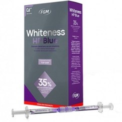تصویر کیت بلیچینگ مطب سرنگی سلف سه بیماره اف جی ام – WHITENESS FGM HP BLUE 35% 