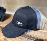 تصویر کلاه بیسبالی بغل alo مشکی 