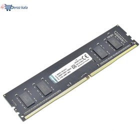 تصویر رم دسکتاپ DDR4 تک کاناله 2400 مگاهرتز کینگستون ظرفیت 4 گیگابایت Kingston DDR4 2400MHz Single Channel Desktop RAM