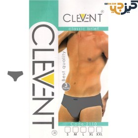 تصویر شورت مردانه اسلیپ کلونت رنگی بسته 3 عددی under-wear-men-clevent