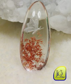 تصویر کوارتز خزه ای حکاکی شده 