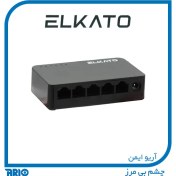 تصویر سوئیچ 5 پورت شبکه EL-1SB0500BN الکاتو 