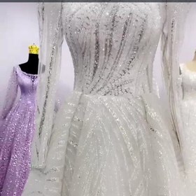 تصویر لباس عروس و لباس مجلسی.فروش عمده و تکی سایز بندی متفاوت.سایز36تا52.ارسال رایگان می باشد 