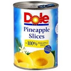 تصویر کمپوت آناناس Dole بلند 567 گرمی (24 عددی) 