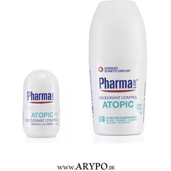 تصویر رول دئودورانت پوستهای خشک مدل Atopic فارمالاین Pharma Line Atopic Deodorant Roll