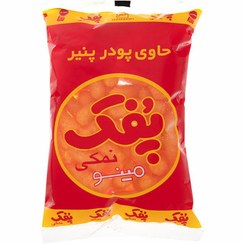 تصویر پفک نمکی خانواده 110g مینو 